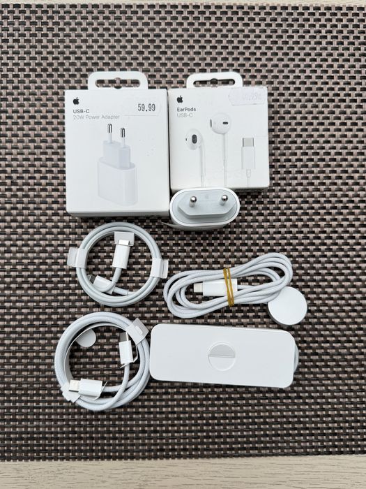 ОРИГИНАЛНИ! Зарядни за iPhone / Apple Watch iwatch Адаптер кабел 20W