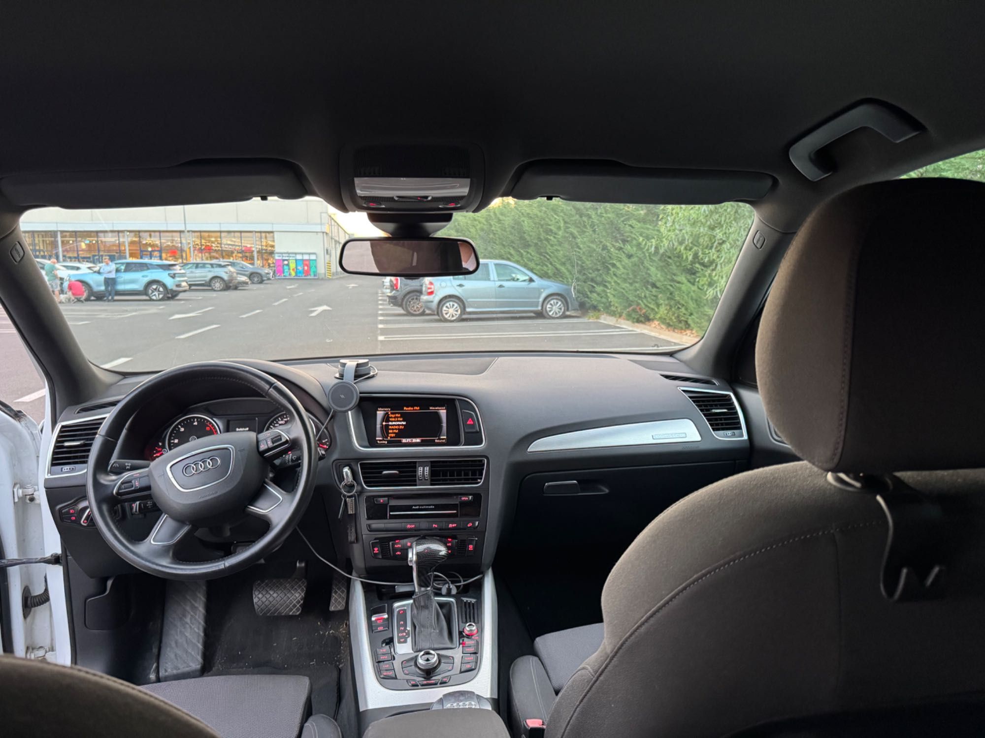 Vand Audi Q5 alb 2014 2.0 TDI 177cp Quattro-Distronic-Automat