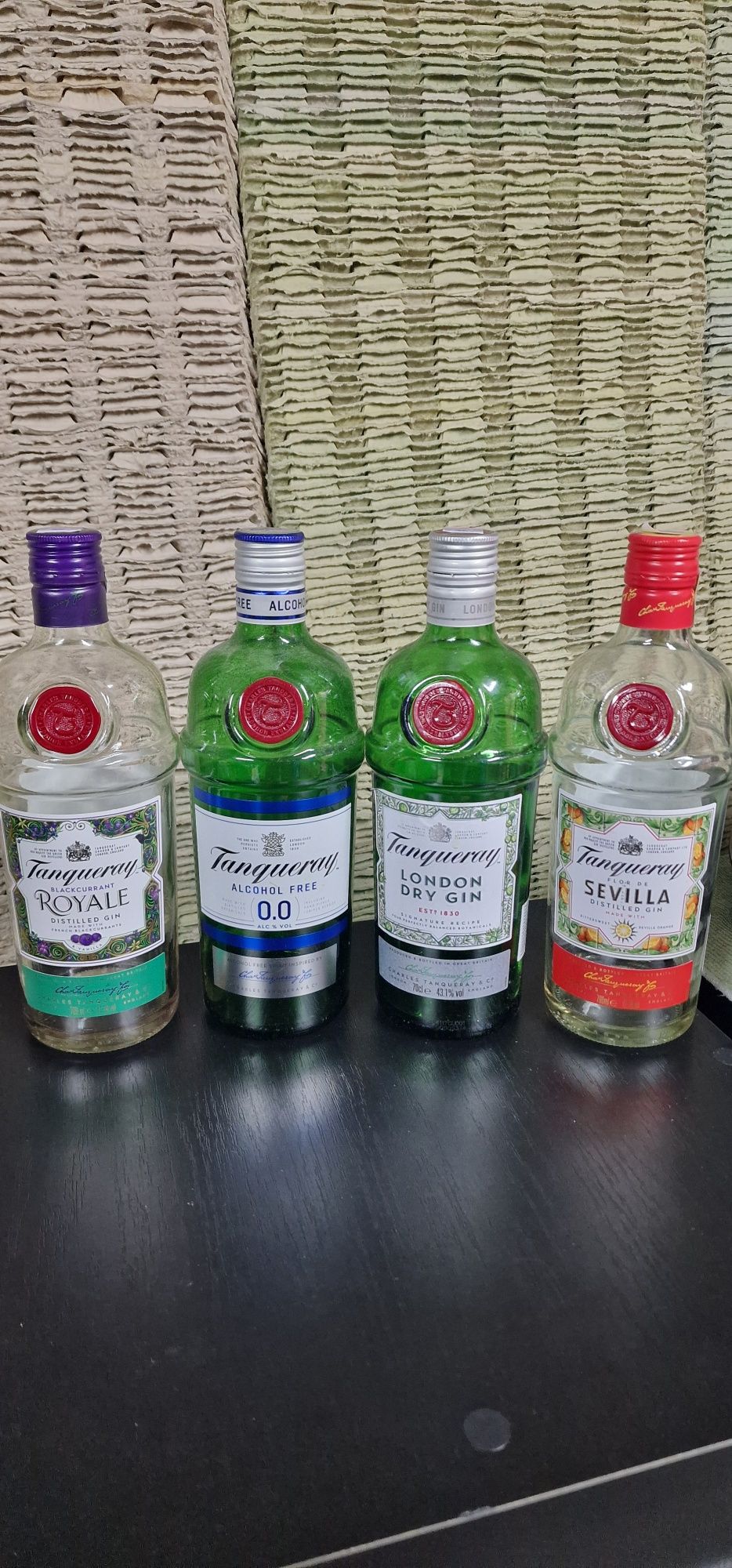 Sticle  goale băuturi alcoolice