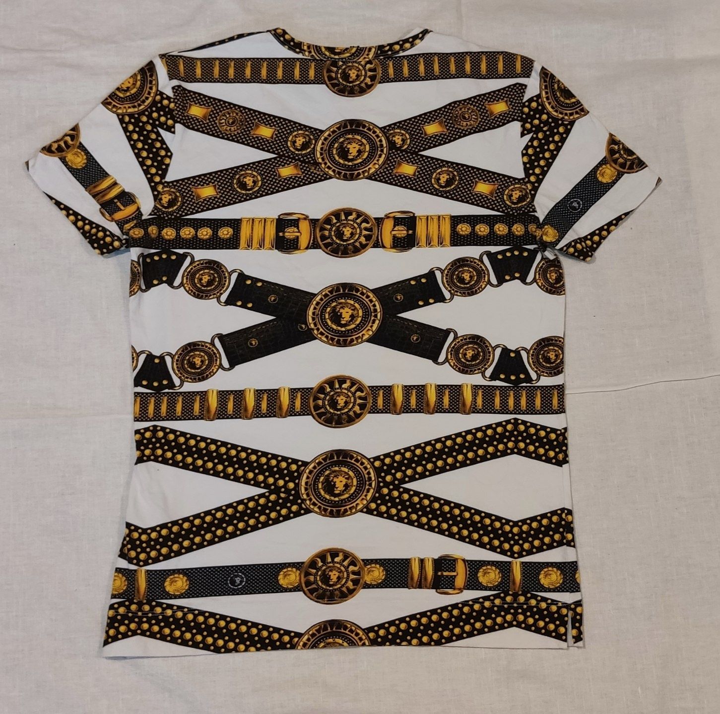 Tricou Giani Versace model Versus mărimea L bărbat 94% bumbac ORIGINAL