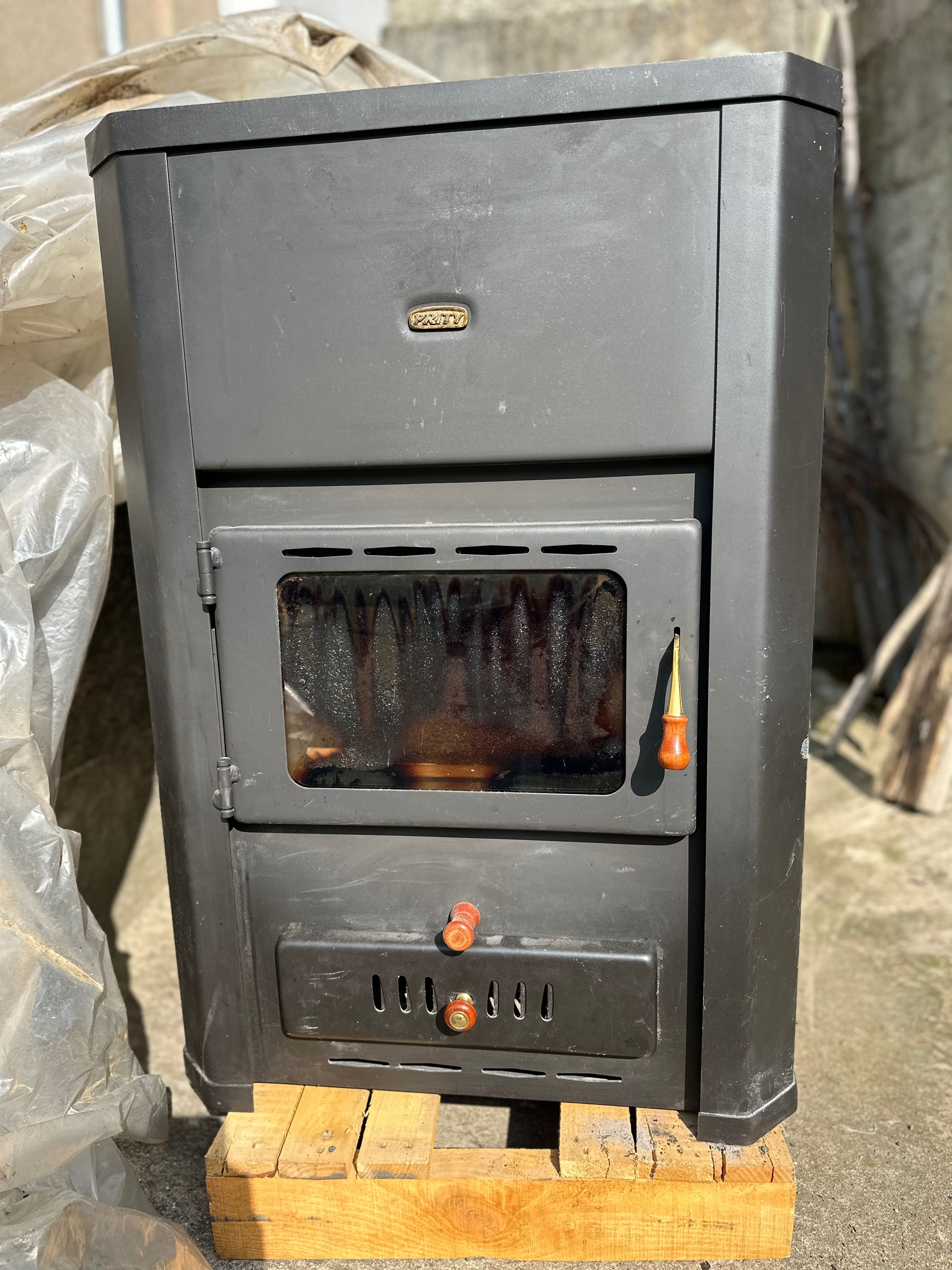Камина Прити с водна риза 24kw
