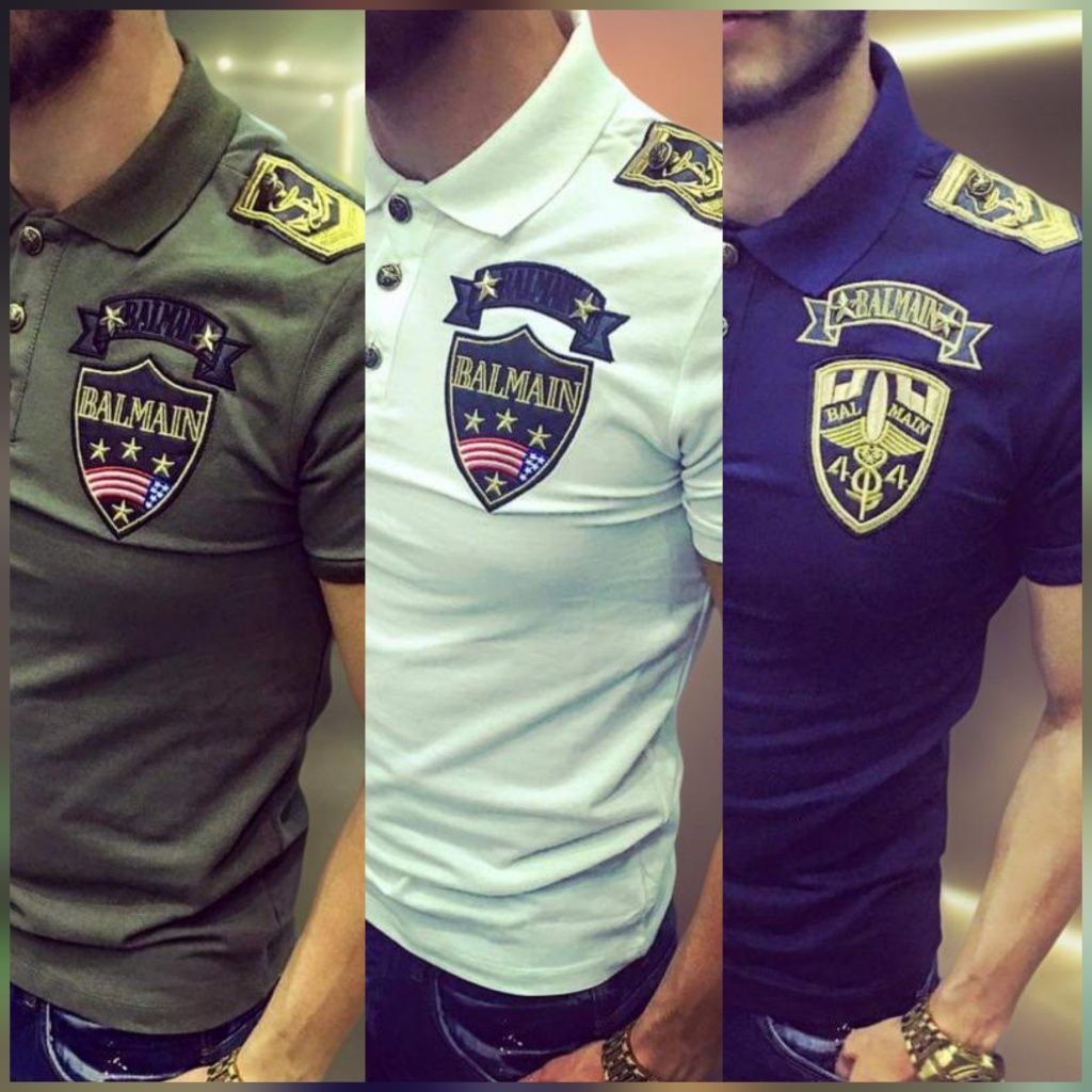 6 modele tricouri de brand-firmă ca DG LV Balmain nu palm offwhite ami