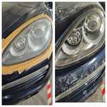 Retapitare plafon -Polish Faruri - Detailing auto
