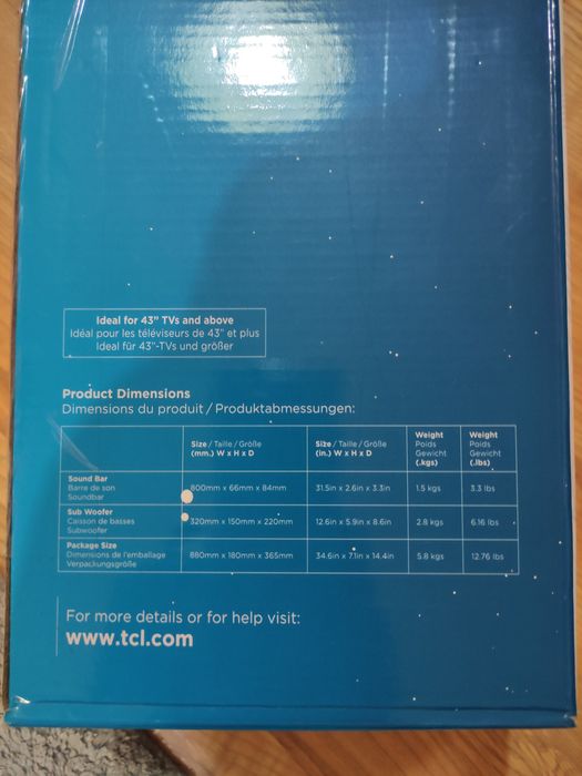 TCL 230 W Soundbar