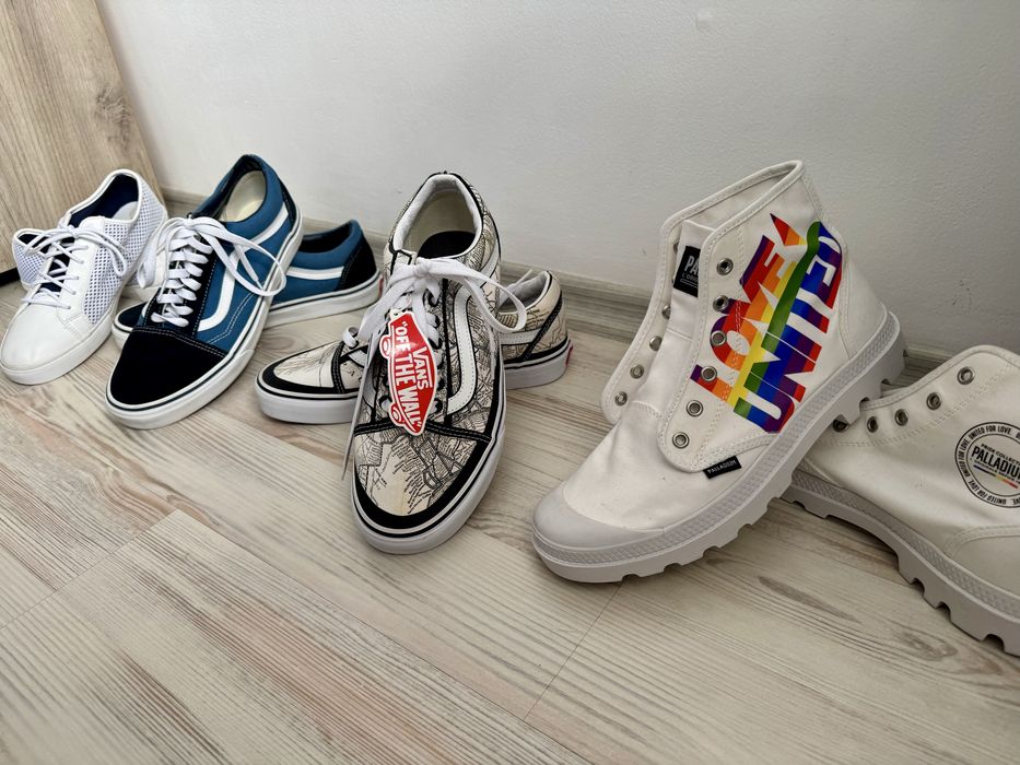 Страхотни кецове Vans, Palladium, TOMMY HILFIGER