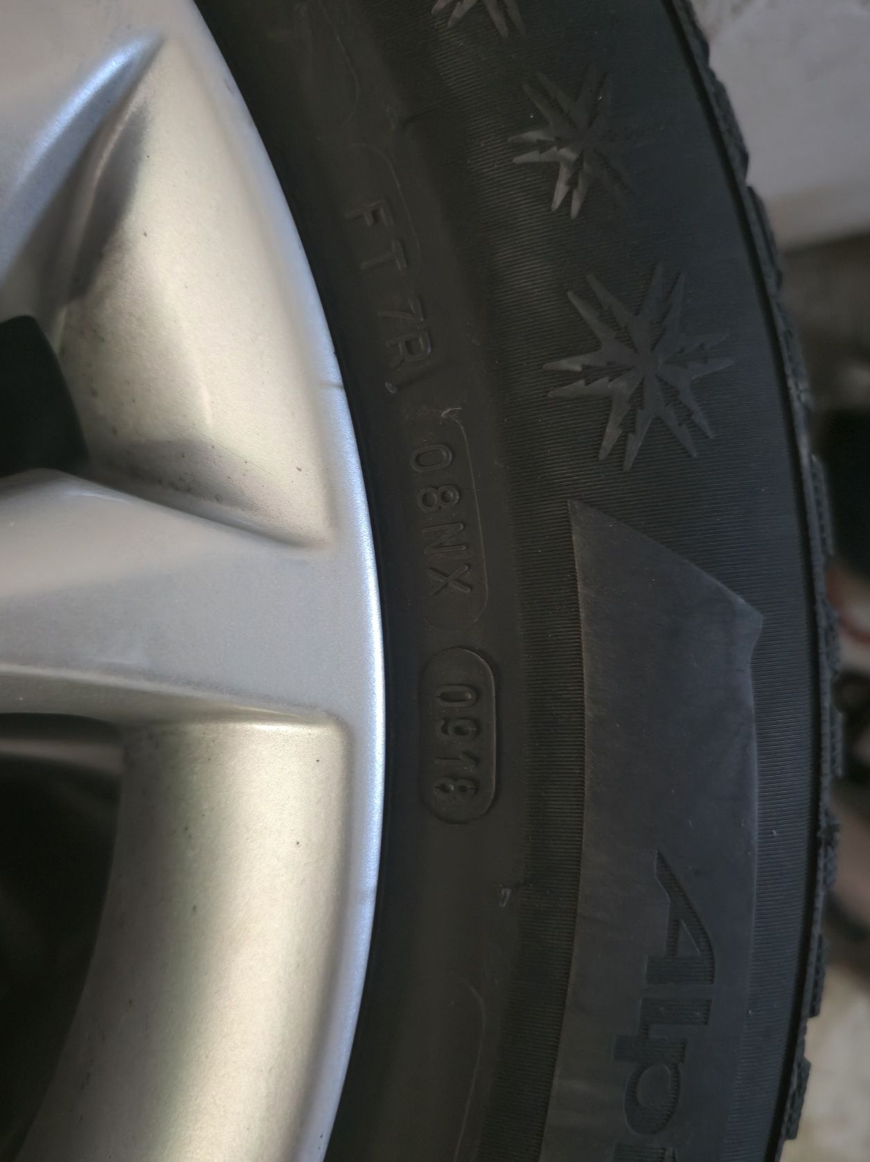 Лети джанти с гуми за Audi 5×112 16ки