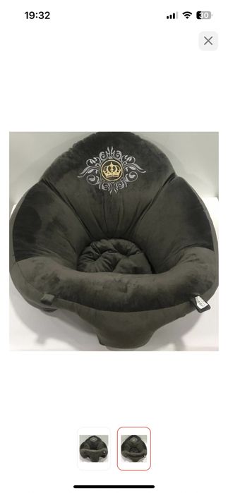 Подушка сиденье для детей цвет синий