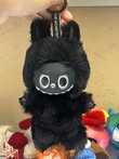 Jucarie Labubu negru Exciting Macaron - black new Labubu