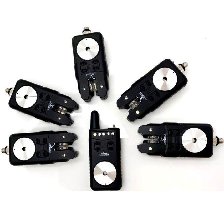 Set senzori pescuit EastShark avertizori cu statie 5+1 SP01