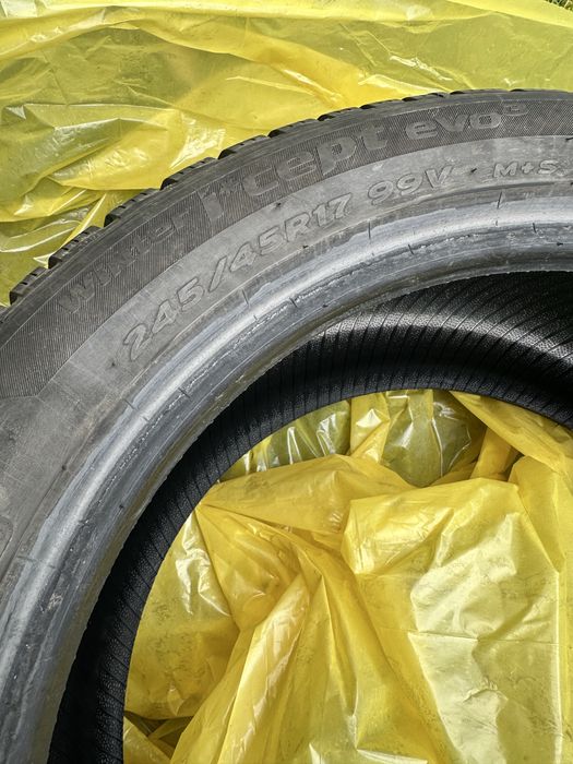 anvelope hankook de iarna 225/45/17 ,2 bucati