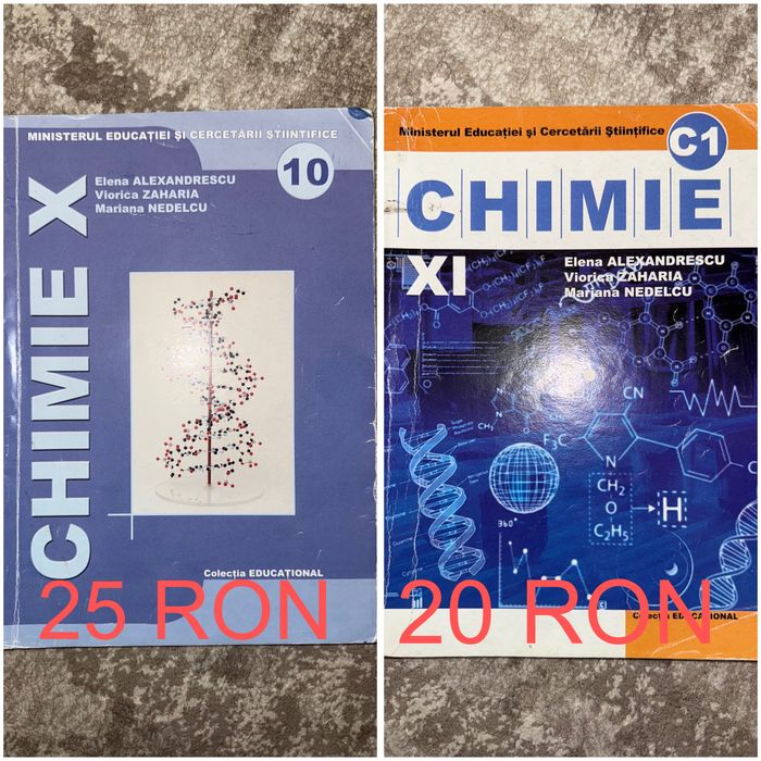 Carti/Manuale Chimie clasa 10/11 X/XI