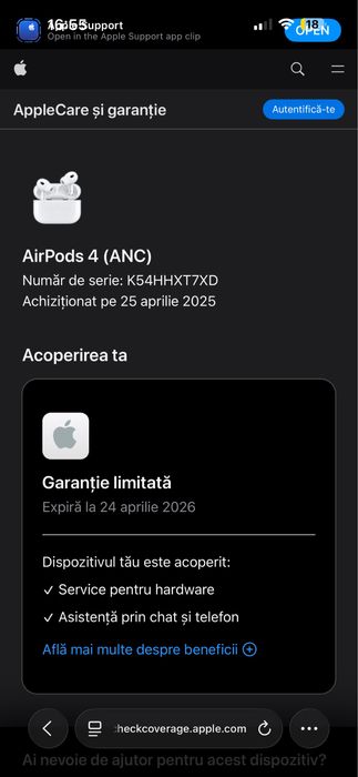 Airpods 4 Noice Cancellation Sigilat