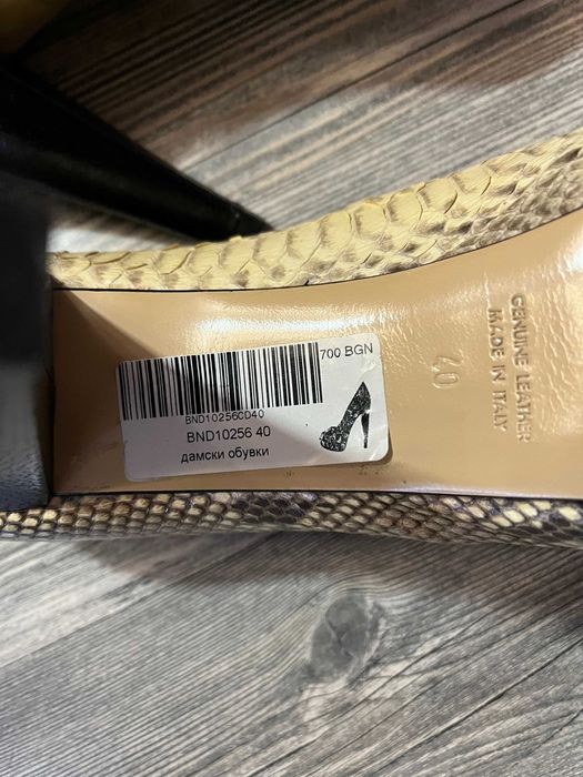 Обувки roberto botticelli   кожа нови