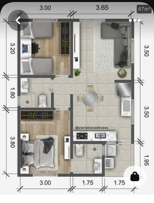 Дома под ключ в любом размере.