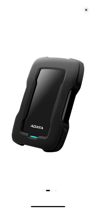 HDD Extern ADATA Durable HD330 2TB, Shock Sensor, 2.5", USB 3.2, Negru