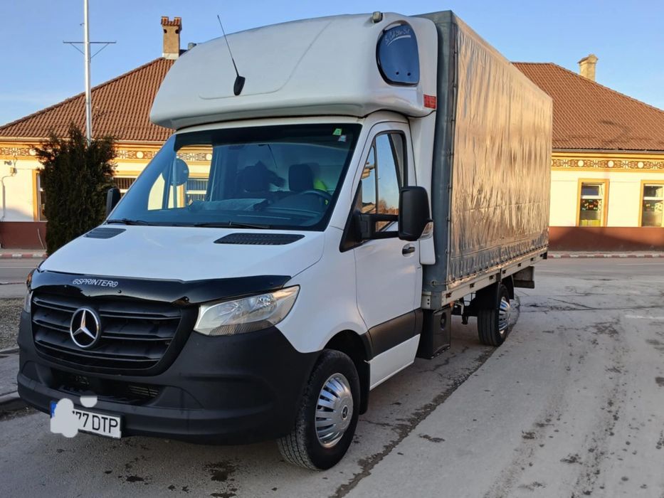 Mercedes Sprinter 316 ,euro 6 lungime bena 5 metri  12 euro paleti