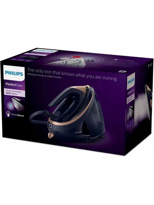 Парогенератор Philips PSG9050, 20 PerfectCare 9000 Series, синий, беже