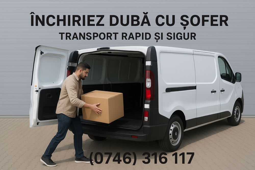 Inchiriez duba cu tot cu sofer