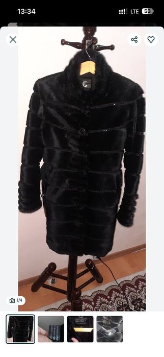 Шуба норка 40-42 размер