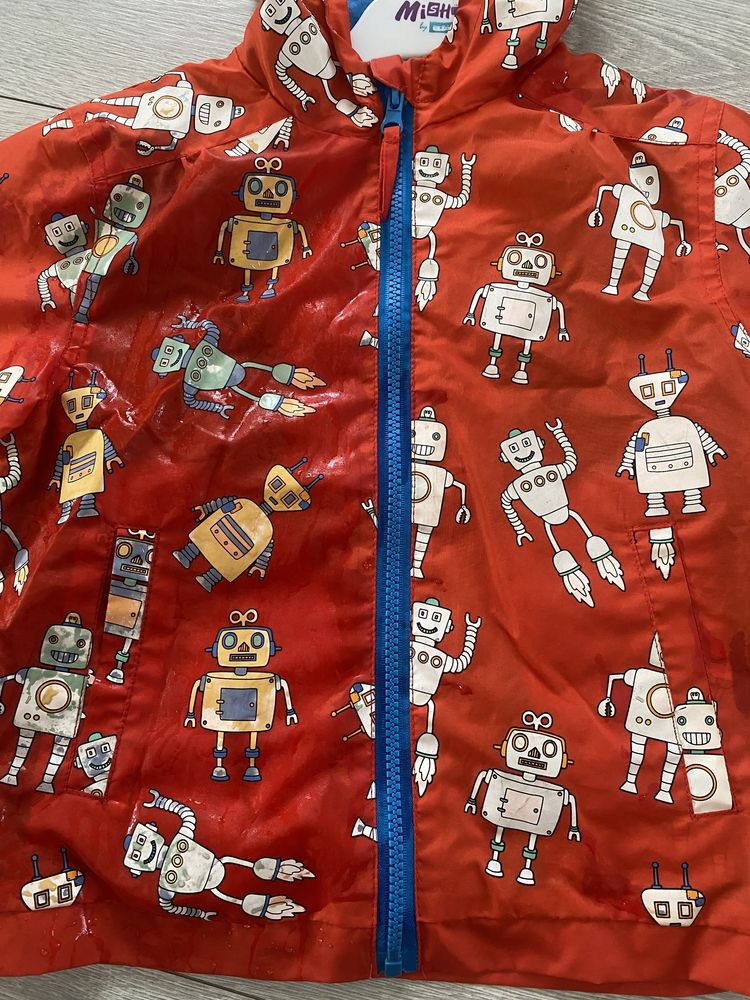 Куртка-дождевик Holly & Beau Red Robots