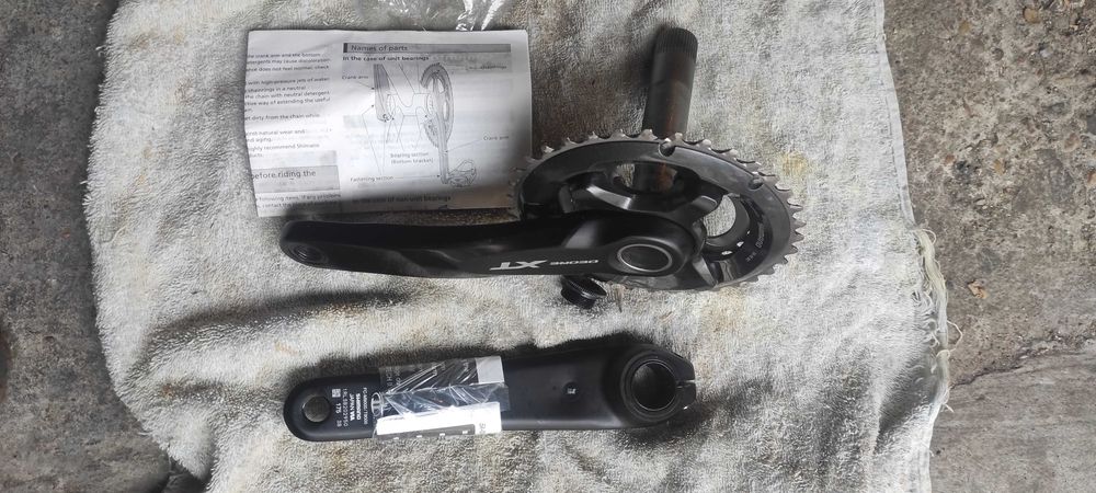 Курбели 2x10 Shimano deore xt m8000