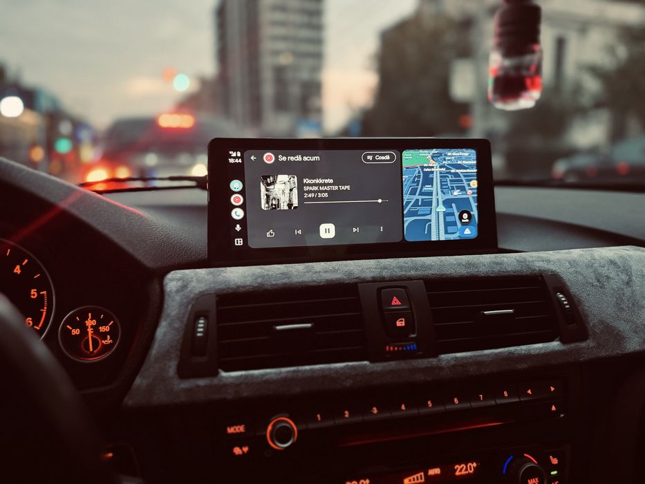 Navigatie Bmw seria 3,seria 4- F30,F31,F34 -Car Play / Android Auto