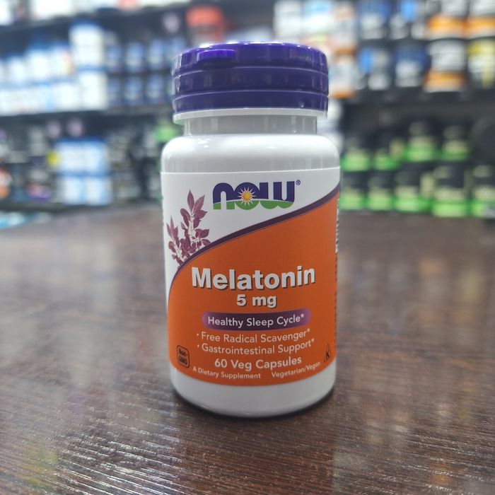 Now Melatonin 5mg yangi original