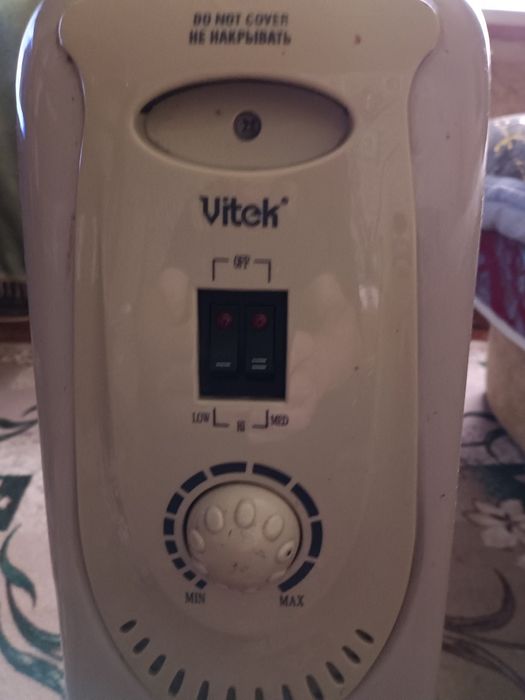 VITEK Масленный радиатор с вентилятором двух режимов. Цена 15000 тысяч
