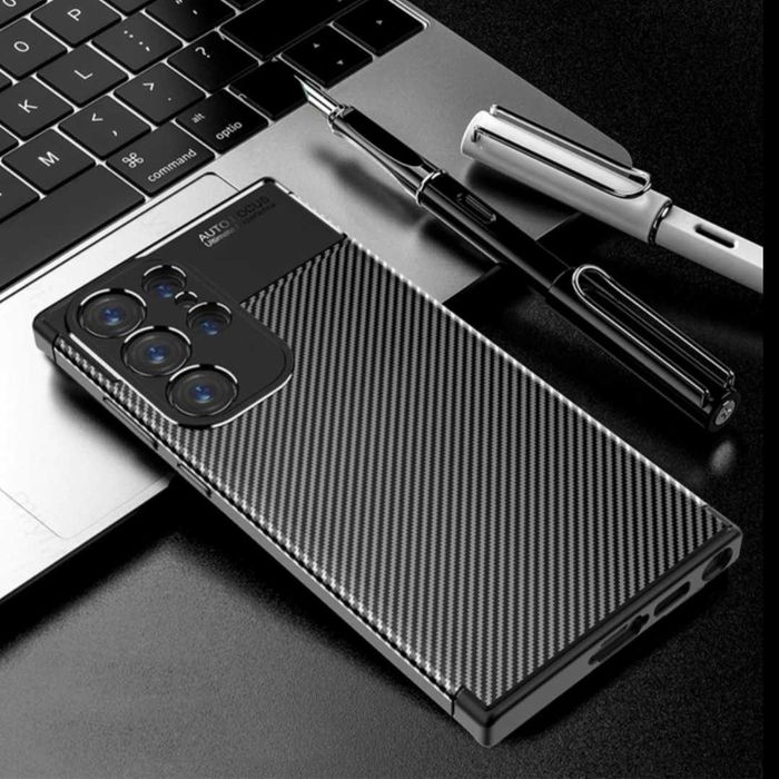 Husa Samsung S24 Ultra / S25 Ultra / Model Carbon