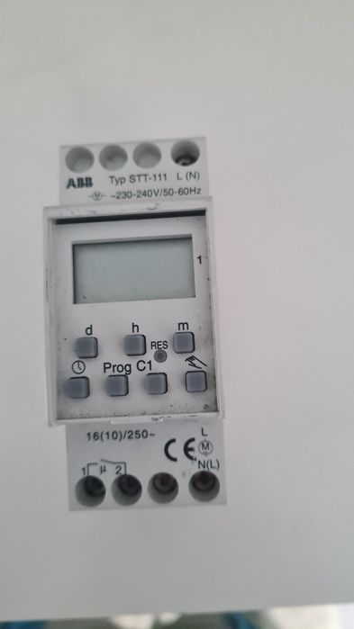 Contor trifazat em340 din av2 ,diferențial 63 a