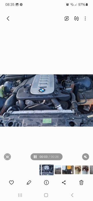 Motor bmw 2.5 diesel m57 163 cp e46 e39 x5 euro 3