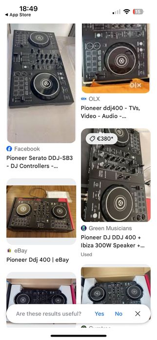 Consolă recorbox Ddj400 / Pioneer