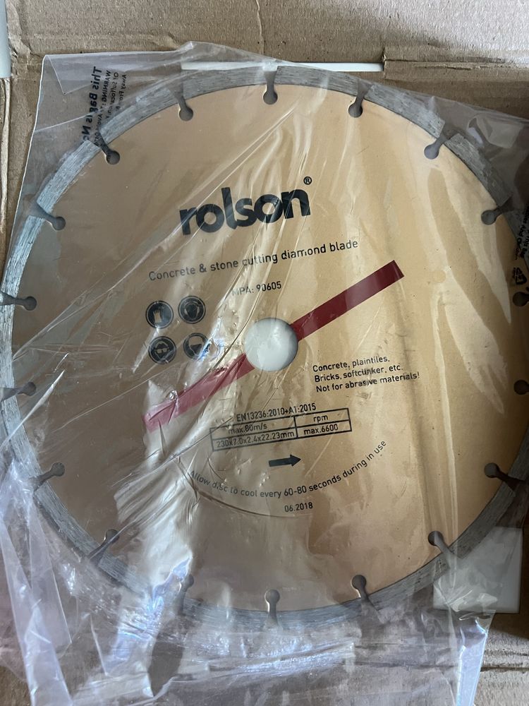 Disc diamantat ROLSON 230mm