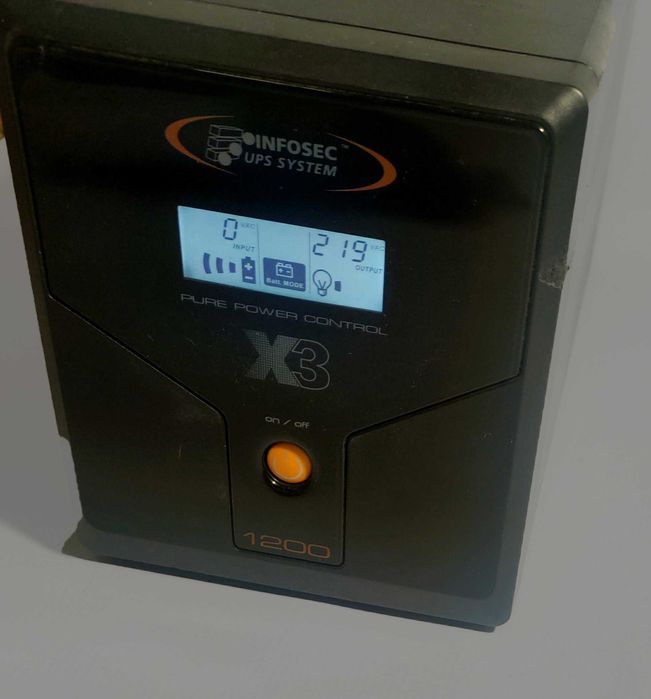 UPS Infosec X3 1200/600W, цената е с вкл. ДДС, гаранция
