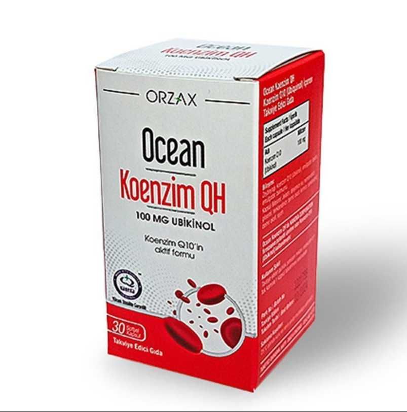 Orzax Ocean Coenzyme QH Коэнзим 30 капсул