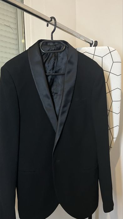 Sacou negru LAB elegant