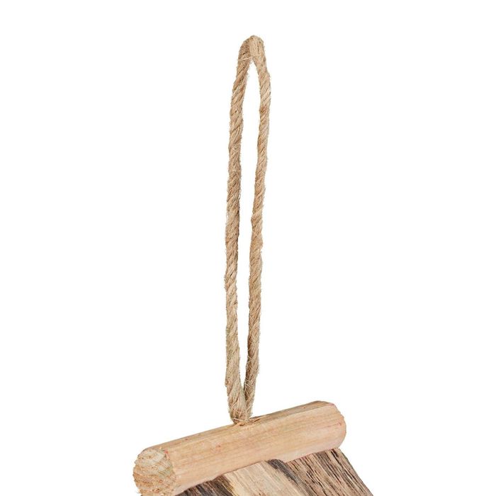 Casuta pentru pasari din lemn pentru gradina sau balcon 18x17x11 cm