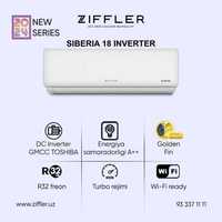 Кондиционер ZIFFLER SIBERIA Inverter 18/Акция/Гарантия/Доставка