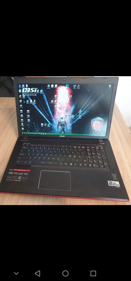 Laptop Gaming 17 inch MSI 1759