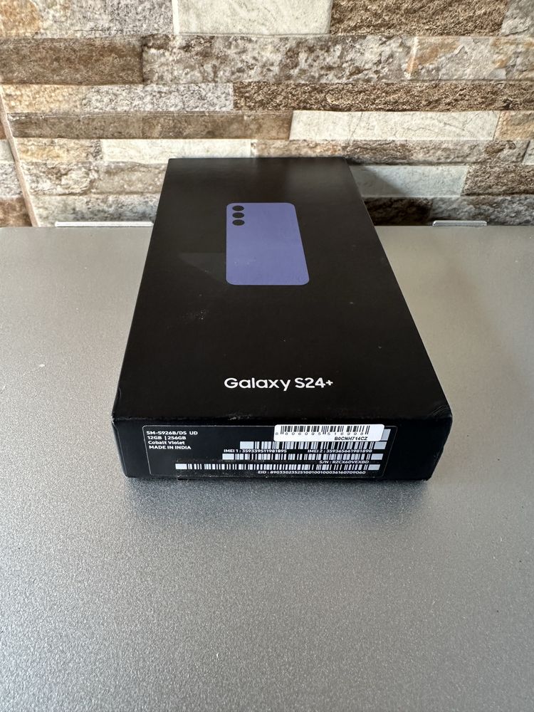 Samsung S24 Plus, 12/256GB, Cobalt Violet, NOU