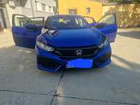 Honda civic X albastru 2018  confort + navi