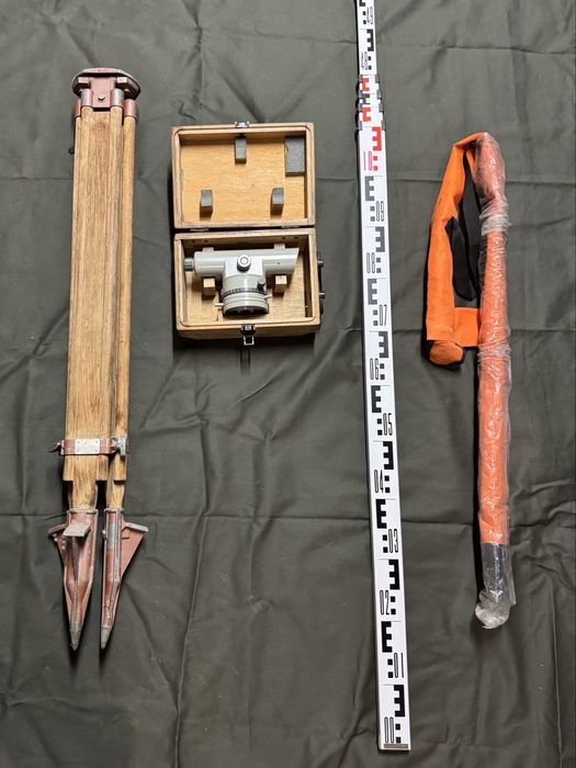 Carl Zeiss Jena Ni 050 нивелир теодолит бусола