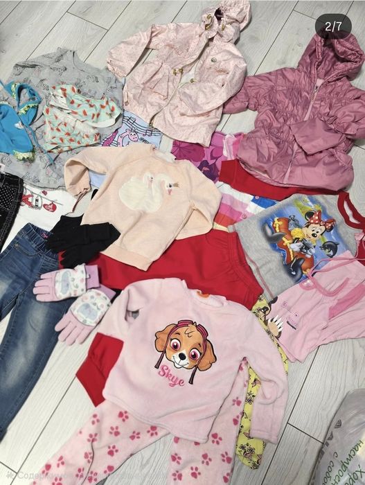 Вещи на девочку 5-6лет