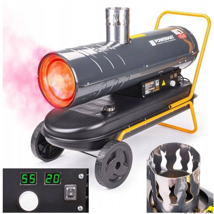 Incalzitor industrial diesel automat ardere externa 40 kw, tun pentru