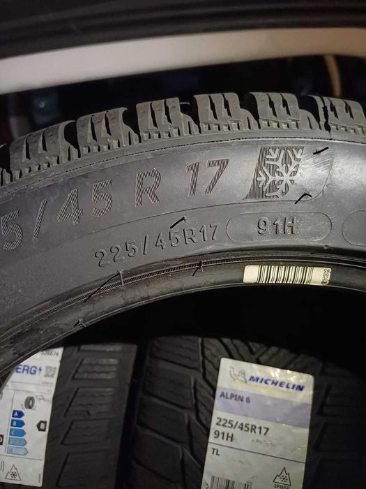 [NOI] Anvelopa de iarna Michelin ALPIN 6 225/45R17 91H