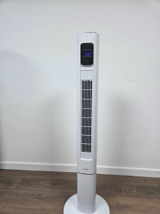 Колонный вентилятор — 3 скорости, поворот, тихий, как новый