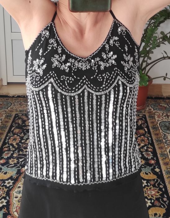 Bluza cu paiete marime S