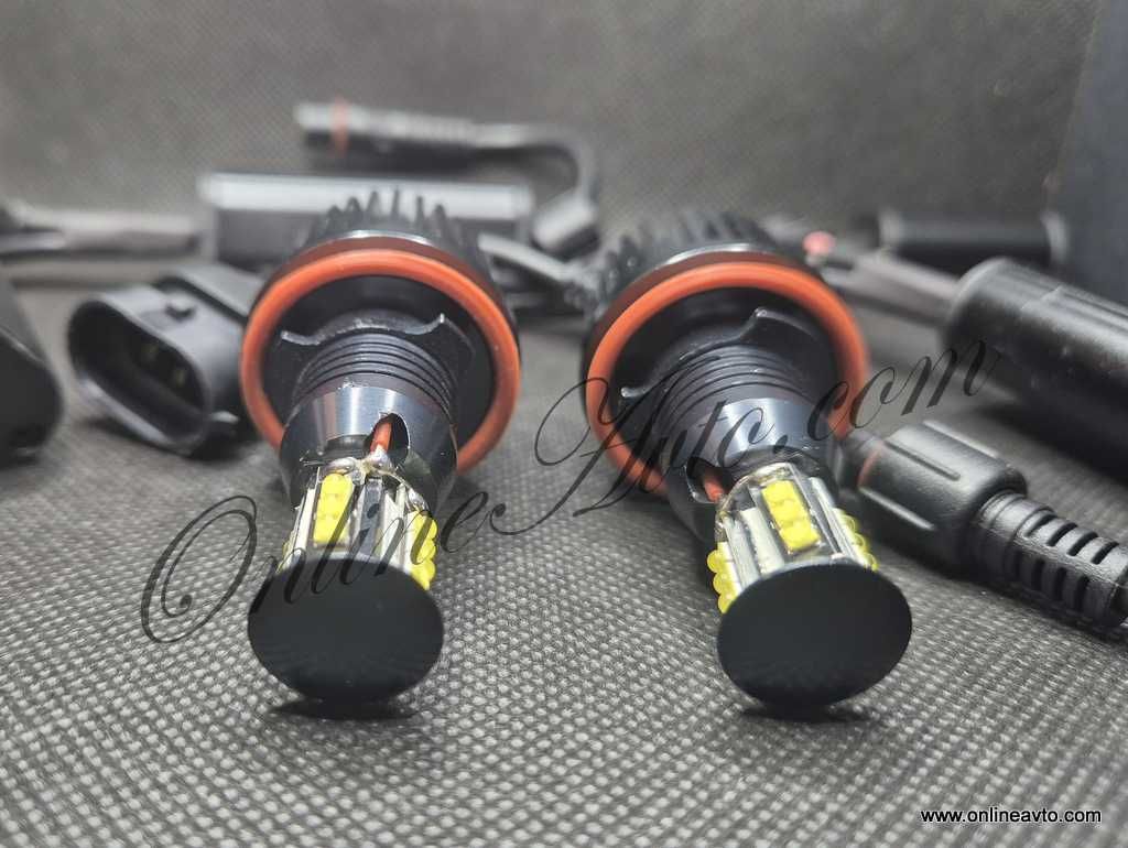 LED крушки за ангелски очи H8 60W ANGEL EYES BMW E60 E84 E90 E92 E70