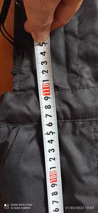 Pantaloni cu pieptar, vătuiți