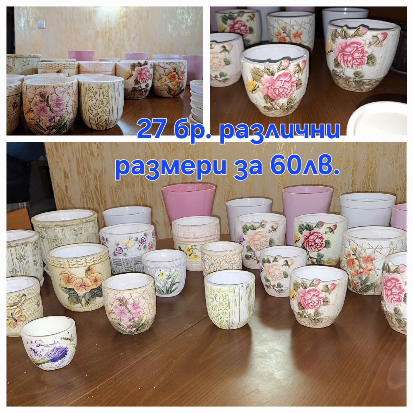 Саксии и препарати за цветя